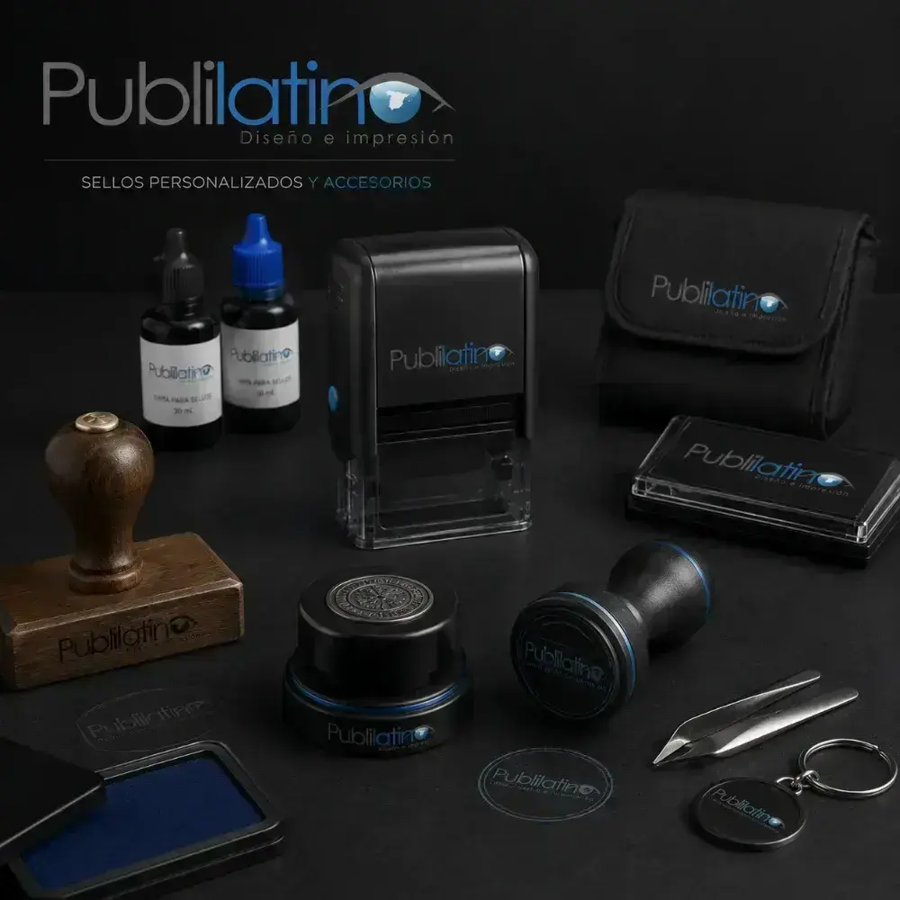 Sellos personalizados y accesorios