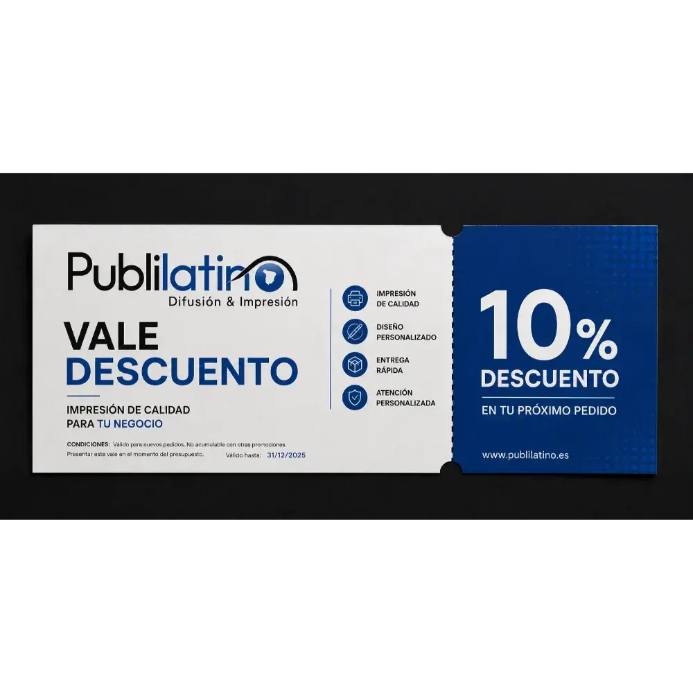 Vales descuento